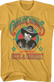 Live In Concert Charlie Daniels T-Shirt