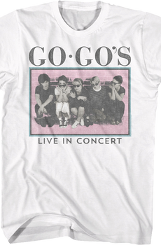 Live In Concert Go-Go's T-Shirt