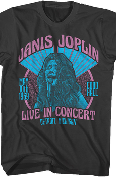 Live In Concert Janis Joplin T-Shirt