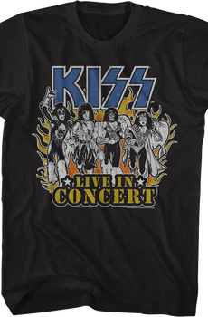 Live In Concert KISS T-Shirt