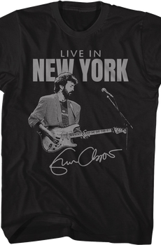 Live In New York Eric Clapton T-Shirt