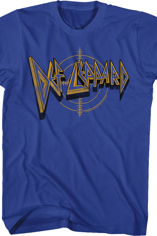 Logo And Crosshairs Def Leppard T-Shirt