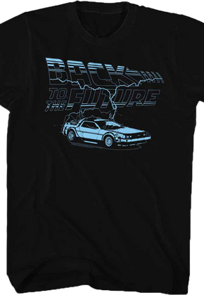 Logo and Lightning Back To The Future T-Shirt