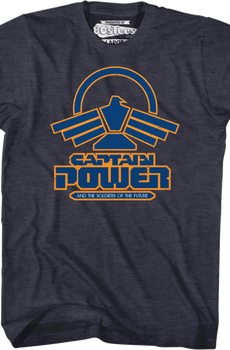 Logo Captain Power and the Soldiers of the Future T-Shirt