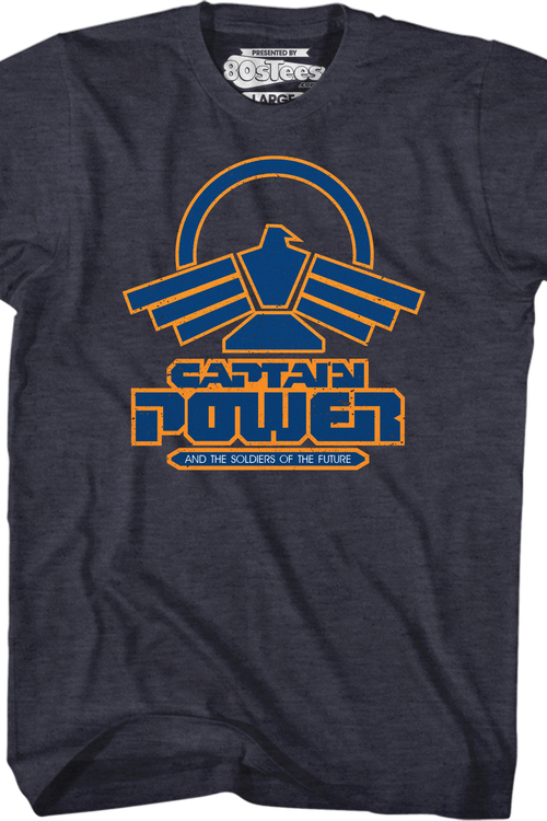 Logo Captain Power and the Soldiers of the Future T-Shirt