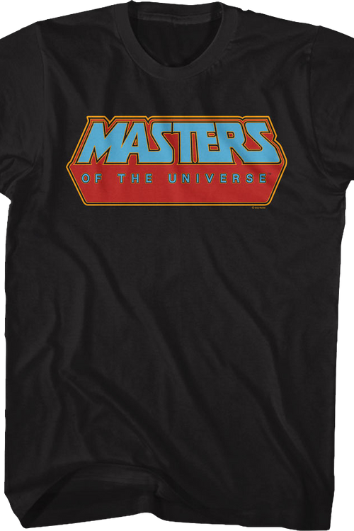 Logo Outline Masters of the Universe T-Shirt