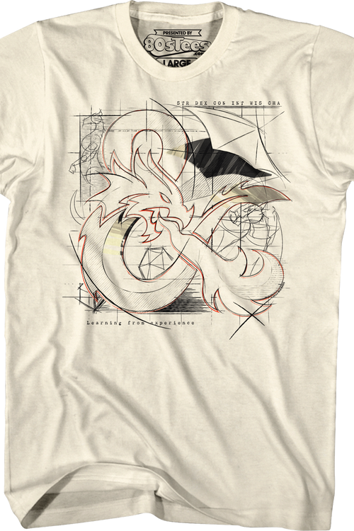 Logo Sketch Dungeons & Dragons T-Shirt