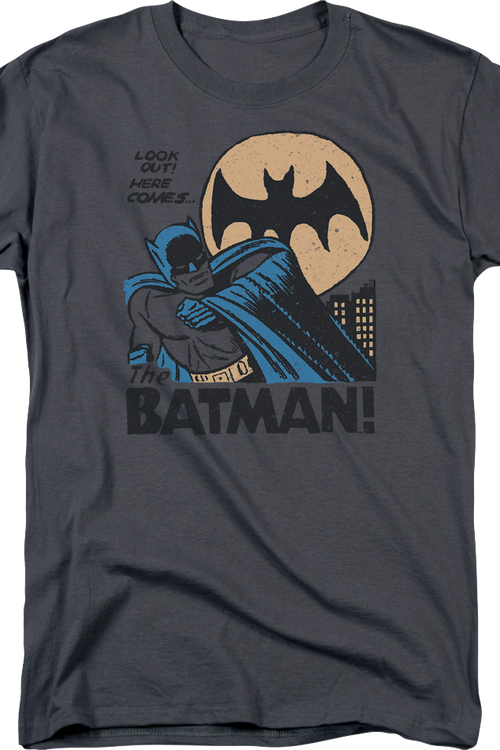 Look Out Here Comes Batman DC Comics T-Shirt