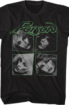 Vintage Look What The Cat Dragged In Photos Poison T-Shirt