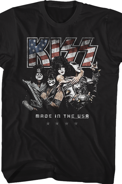 Made In The USA KISS T-Shirt