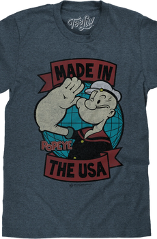 Made In The USA Popeye T-Shirt
