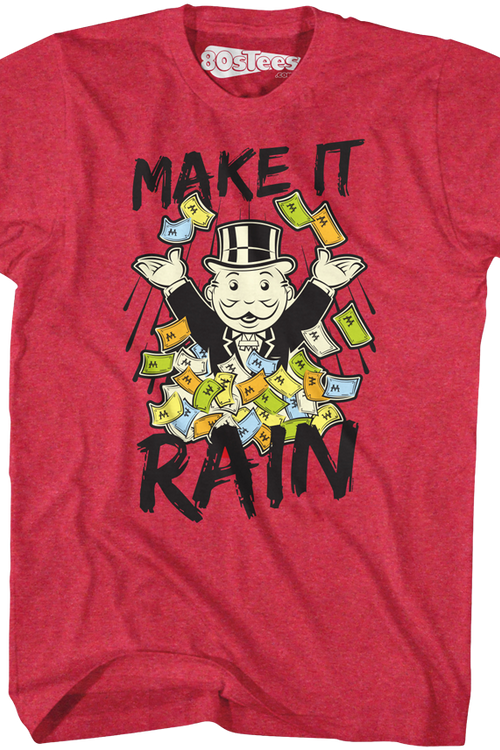 Make It Rain Monopoly Shirt