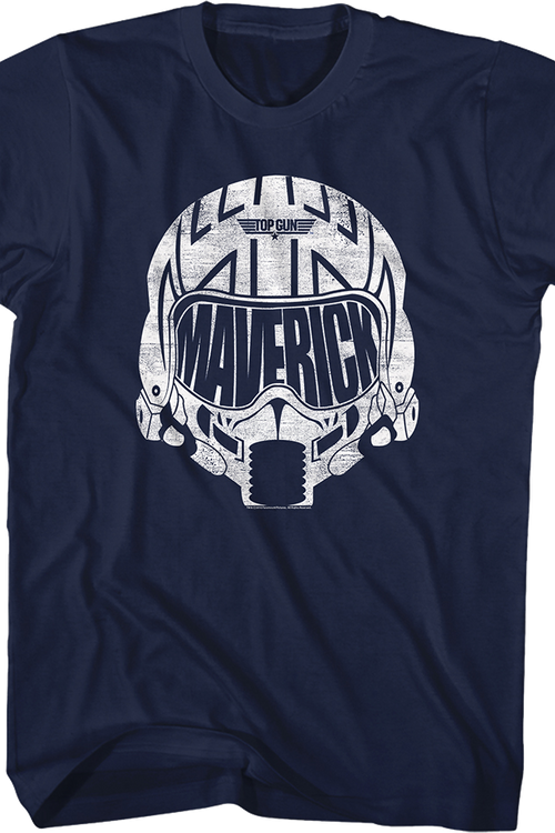 Maverick's Flight Helmet Top Gun T-Shirt