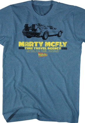 McFly Time Travel Agency Shirt