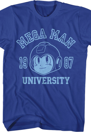 Mega Man University 1987 Mega Man T-Shirt