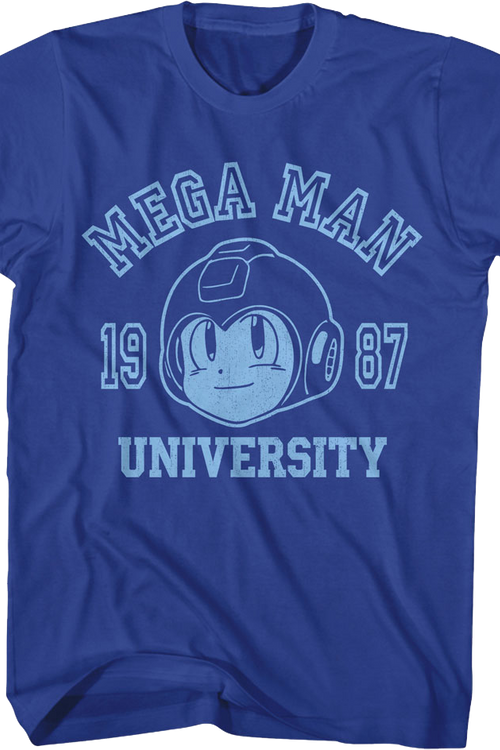 Mega Man University 1987 Mega Man T-Shirt