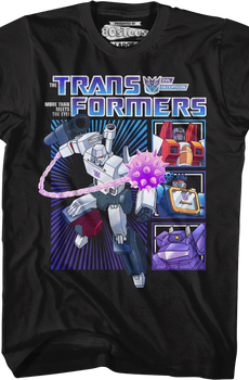 Megatron and the Decepticons Transformers T-Shirt