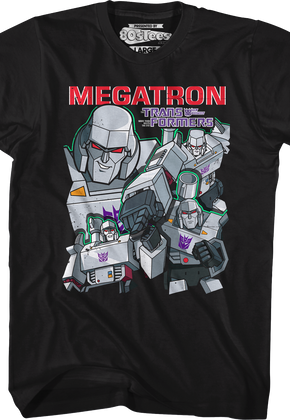 Megatron Collage Transformers T-Shirt