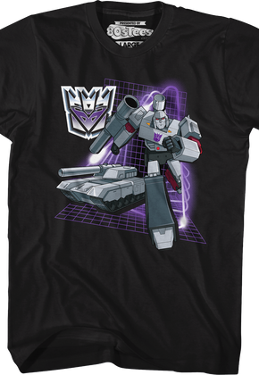 Megatron Robot & Vehicle Collage Transformers T-Shirt