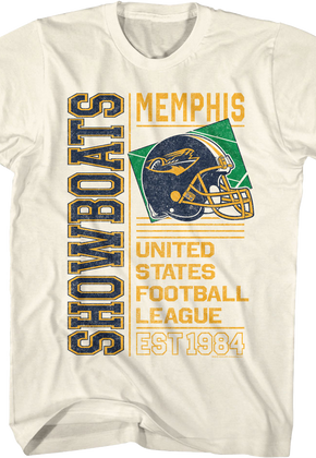 Memphis Showboats Est. 1984 USFL T-Shirt