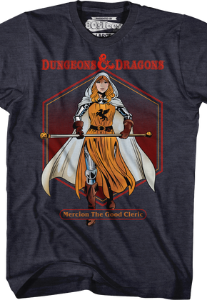 Mercion The Good Cleric Dungeons & Dragons T-Shirt