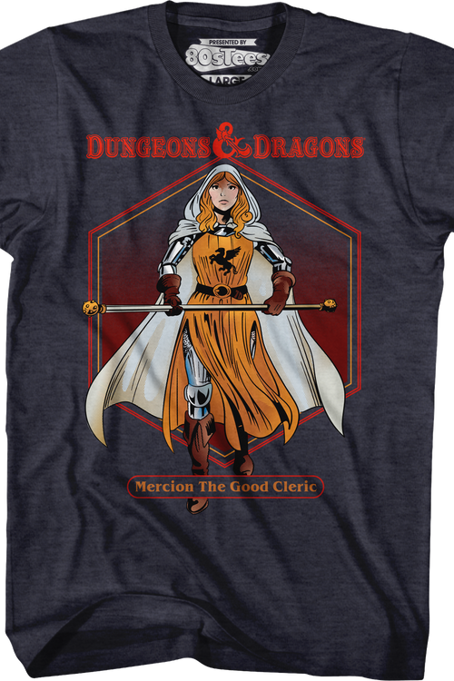 Mercion The Good Cleric Dungeons & Dragons T-Shirt