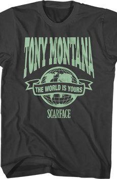The World Is Yours Banner Scarface T-Shirt