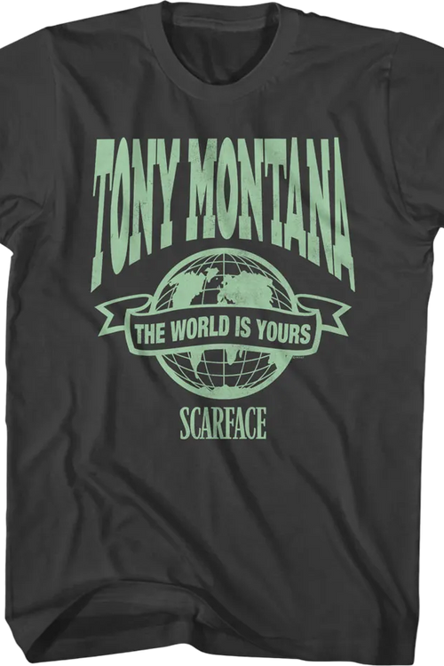 The World Is Yours Banner Scarface T-Shirt