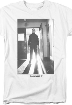 Michael Myers Black & White Photo Halloween II T-Shirt