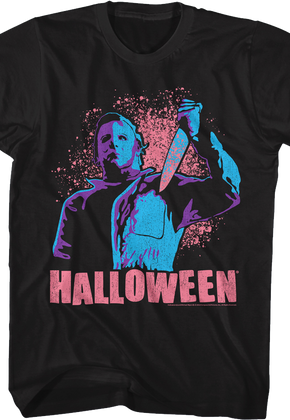 Michael Myers Knife Pose Halloween T-Shirt