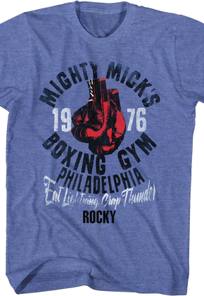 Mighty Mick's Eat Lightning Crap Thunder Rocky T-Shirt