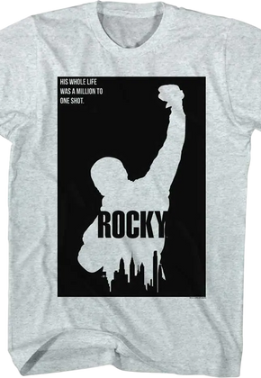 Million To One Shot Silhouette Rocky T-Shirt
