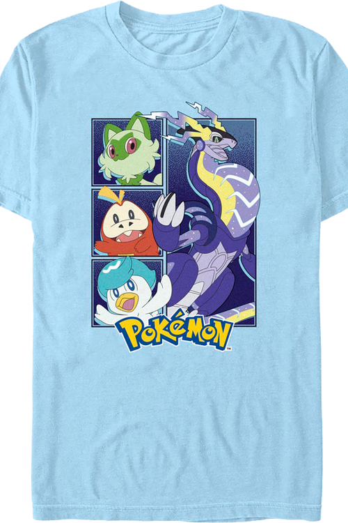 Miraidon Group Pokemon T-Shirt