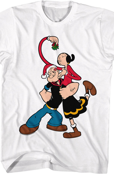 Mistletoe Popeye T-Shirt