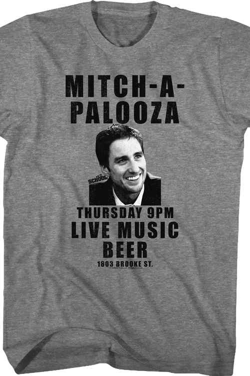 Mitch-A-Palooza Poster Old School T-Shirt