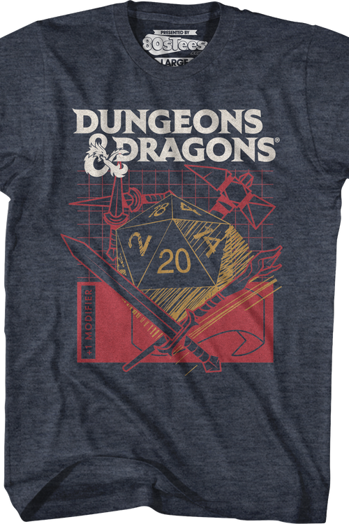 Modifier Dungeons & Dragons T-Shirt