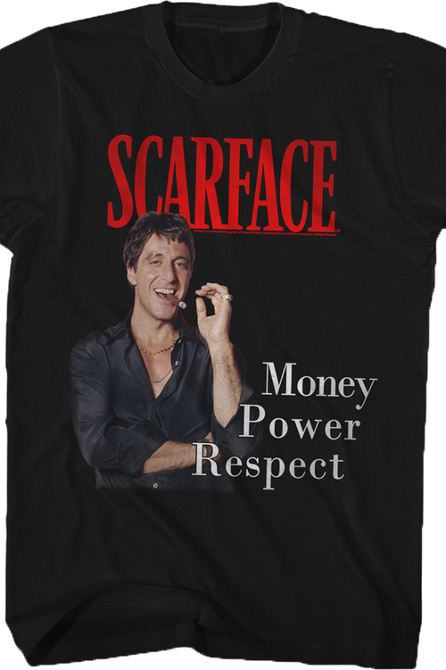 Money Power Respect Scarface T-Shirt