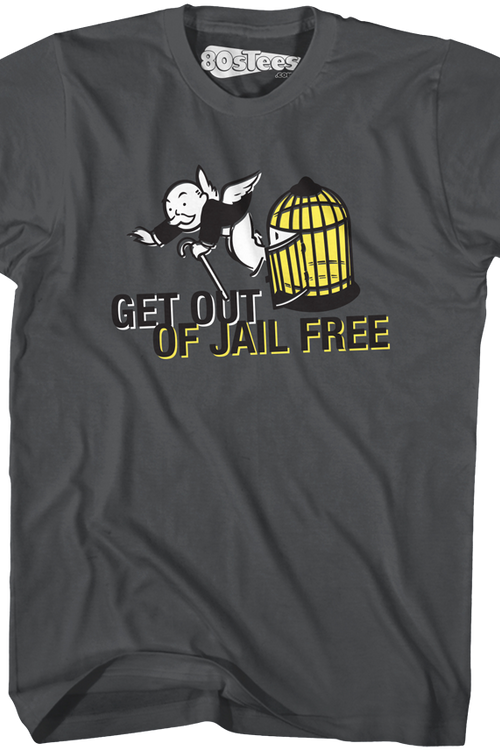 Monopoly Get Out Of Jail Free T-Shirt