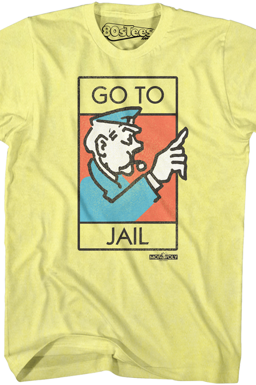 Monopoly Go To Jail Shirt