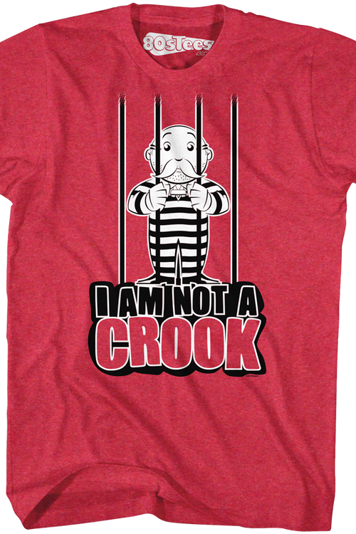 Monopoly Not A Crook Shirt