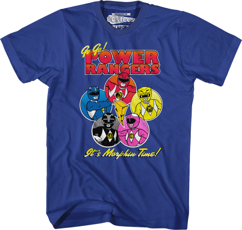 Mighty Morphin Power Rangers Shirts