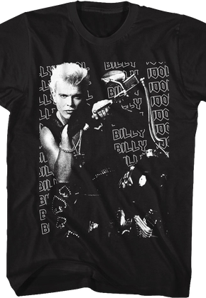 Motorcycle Photo Billy Idol T-Shirt