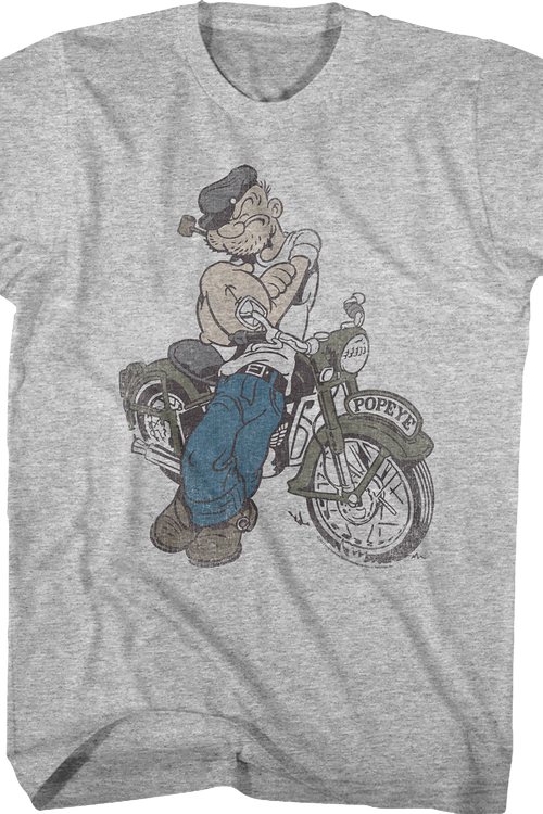 Motorcycle Popeye T-Shirt