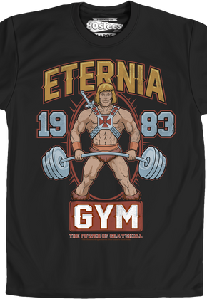 MOTU Eternia Gym He-Man T-Shirt