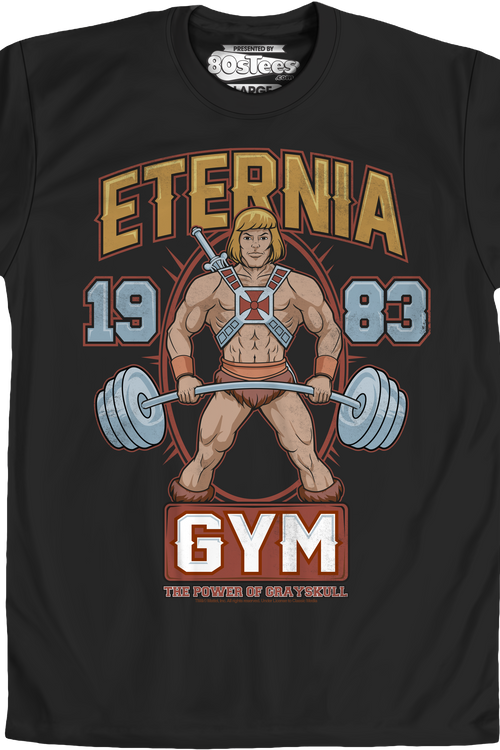 MOTU Eternia Gym He-Man T-Shirt