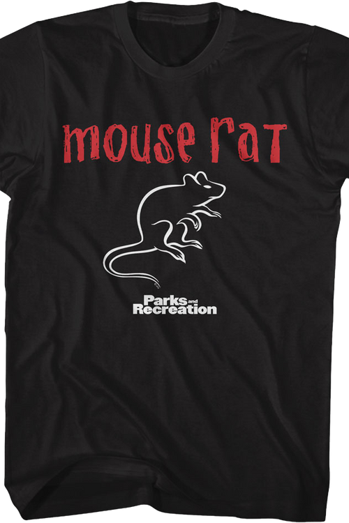 Mouse Rat Logo Parks and Recreation T-Shirt