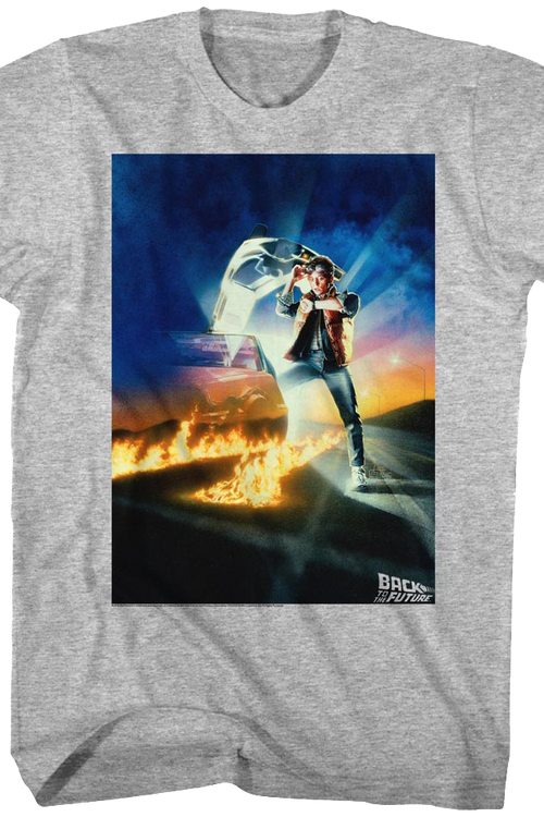 Michael J. Fox Movie Poster Back To The Future T-Shirt