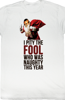 Mr. T Santa Christmas Shirt