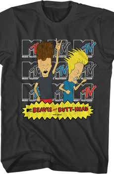 MTV Logos Beavis and Butt-Head T-Shirt