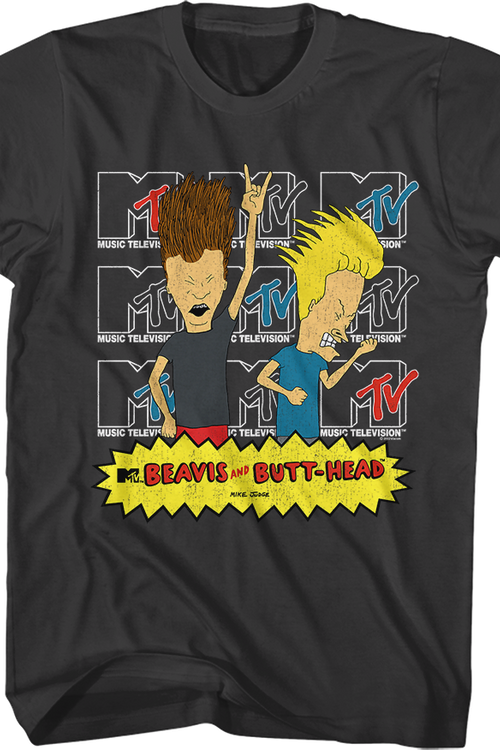 MTV Logos Beavis and Butt-Head T-Shirt